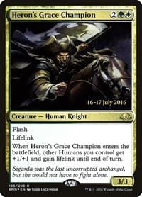 Heron's Grace Champion - Prerelease Cards - Magic: The Gathering card