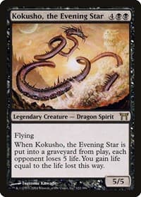 Kokusho, the Evening Star - Champions of Kamigawa - Magic: The Gathering card