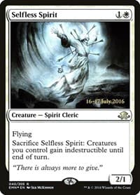 Selfless Spirit - Prerelease Cards - Magic: The Gathering card