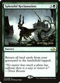 Splendid Reclamation (EMN) - Prerelease Cards - Magic: The Gathering card
