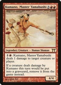 Kumano, Master Yamabushi - Champions of Kamigawa - Magic: The Gathering card