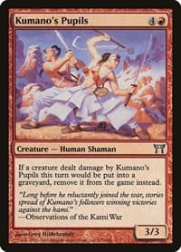 Kumano's Pupils - Champions of Kamigawa - Magic: The Gathering card