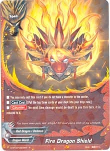 Fire Dragon Shield - Roar! Invincible Dragon!! - Future Card BuddyFight card