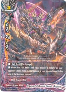 Graveyard of Demonic Swords, Graybard - Roar! Invincible Dragon!! - Future Card BuddyFight card