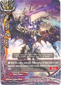 Black Twin Head, Scavv - Roar! Invincible Dragon!! - Future Card BuddyFight card