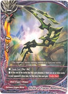 Sickle of Traces, Revenant - Roar! Invincible Dragon!! - Future Card BuddyFight card