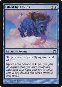 Lifted by Clouds - Champions of Kamigawa - Magic: The Gathering card