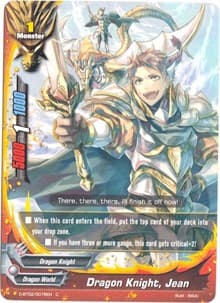 Dragon Knight, Jean - Roar! Invincible Dragon!! - Future Card BuddyFight card