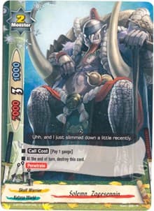 Solemn, Zogesennin - Roar! Invincible Dragon!! - Future Card BuddyFight card
