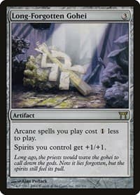 Long-Forgotten Gohei - Champions of Kamigawa - Magic: The Gathering card