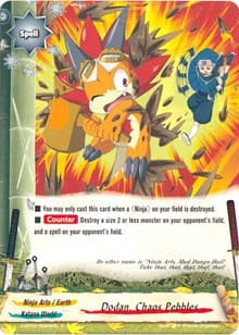 Dodan, Chaos Pebbles - Roar! Invincible Dragon!! - Future Card BuddyFight card