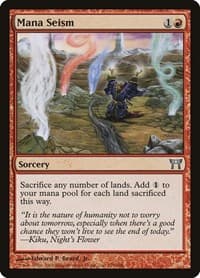 Mana Seism - Champions of Kamigawa - Magic: The Gathering card