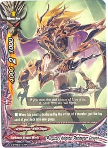 Purgatory Knights, Paindagger Dragon - Roar! Invincible Dragon!! - Future Card BuddyFight card