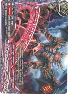 Blood Dragon Ceremony, Bloody Operate - Roar! Invincible Dragon!! - Future Card BuddyFight card