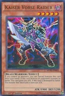 Kaiser Vorse Raider - The Dark Side of Dimensions Movie Pack - YuGiOh card