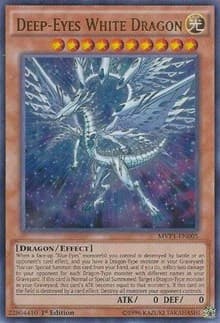 Deep-Eyes White Dragon - The Dark Side of Dimensions Movie Pack - YuGiOh card