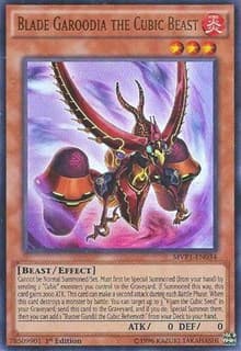 Blade Garoodia the Cubic Beast - The Dark Side of Dimensions Movie Pack - YuGiOh card