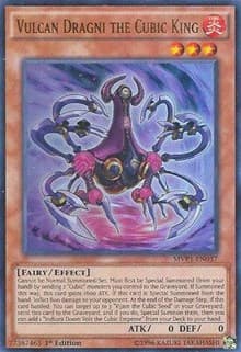 Vulcan Dragni the Cubic King - The Dark Side of Dimensions Movie Pack - YuGiOh card