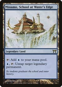 Minamo, School at Water's Edge - Champions of Kamigawa - Magic: The Gathering card