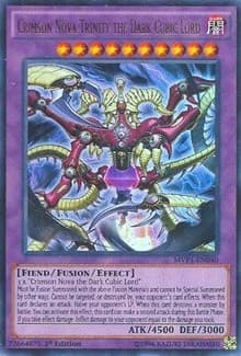 Crimson Nova Trinity the Dark Cubic Lord - The Dark Side of Dimensions Movie Pack - YuGiOh card