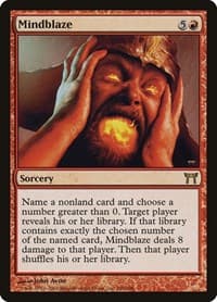 Mindblaze - Champions of Kamigawa - Magic: The Gathering card
