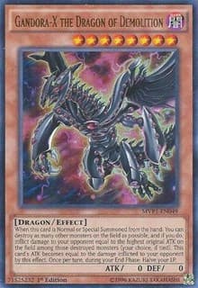 Gandora-X the Dragon of Demolition - The Dark Side of Dimensions Movie Pack - YuGiOh card