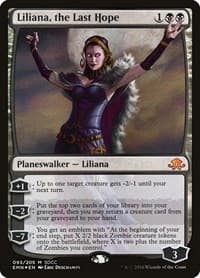 Liliana, the Last Hope (SDCC 2016 Exclusive) - Media Promos - Magic: The Gathering card