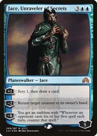 Jace, Unraveler of Secrets (SDCC 2016 Exclusive) - Media Promos - Magic: The Gathering card