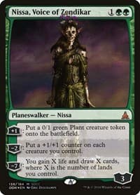 Nissa, Voice of Zendikar (SDCC 2016 Exclusive) - Media Promos - Magic: The Gathering card