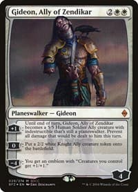 Gideon, Ally of Zendikar (SDCC 2016 Exclusive) - Media Promos - Magic: The Gathering card