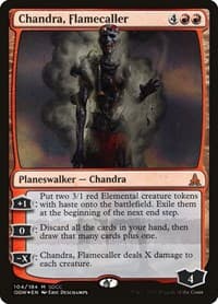 Chandra, Flamecaller (SDCC 2016 Exclusive) - Media Promos - Magic: The Gathering card