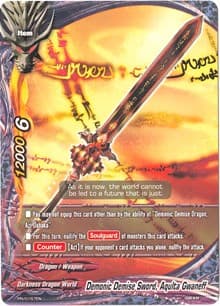 Demonic Demise Sword, Aqulta Gwaneff - Promo Cards - Future Card BuddyFight card