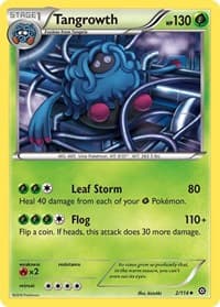 Tangrowth - XY - Steam Siege - Pokemon card
