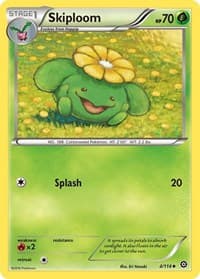 Skiploom - XY - Steam Siege - Pokemon card