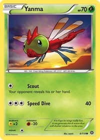 Yanma - XY - Steam Siege - Pokemon card
