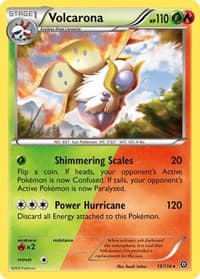 Volcarona - XY - Steam Siege - Pokemon card