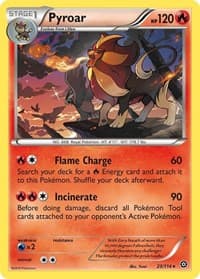Pyroar - XY - Steam Siege - Pokemon card