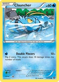 Clauncher - XY - Steam Siege - Pokemon card