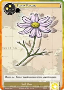 Elshan Flower - Vingolf 2 - Valkyria Chronicles - Force of Will card