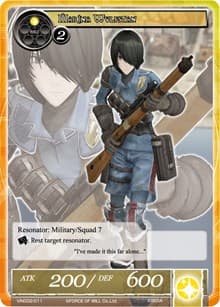 Marina Wulfstan - Vingolf 2 - Valkyria Chronicles - Force of Will card