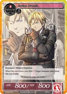 Alfons Auclair - Vingolf 2 - Valkyria Chronicles - Force of Will card