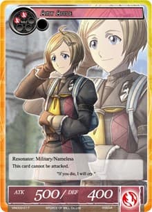 Amy Apple - Vingolf 2 - Valkyria Chronicles - Force of Will card