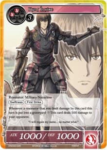 Kurt Irving - Vingolf 2 - Valkyria Chronicles - Force of Will card