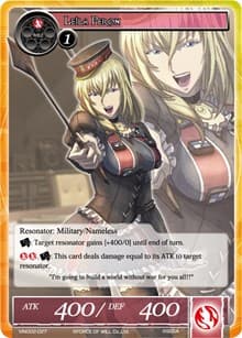 Leila Peron - Vingolf 2 - Valkyria Chronicles - Force of Will card