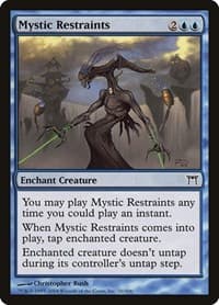 Mystic Restraints - Champions of Kamigawa - Magic: The Gathering card