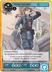 Faldio Landzaat - Vingolf 2 - Valkyria Chronicles - Force of Will card