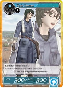 Kreis Czherny - Vingolf 2 - Valkyria Chronicles - Force of Will card