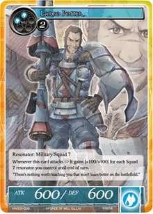 Largo Potter - Vingolf 2 - Valkyria Chronicles - Force of Will card