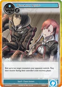 Momentary Respite - Vingolf 2 - Valkyria Chronicles - Force of Will card