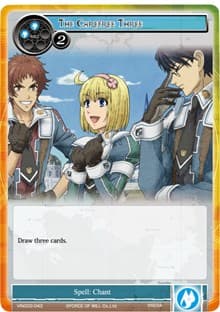 The Carefree Three - Vingolf 2 - Valkyria Chronicles - Force of Will card